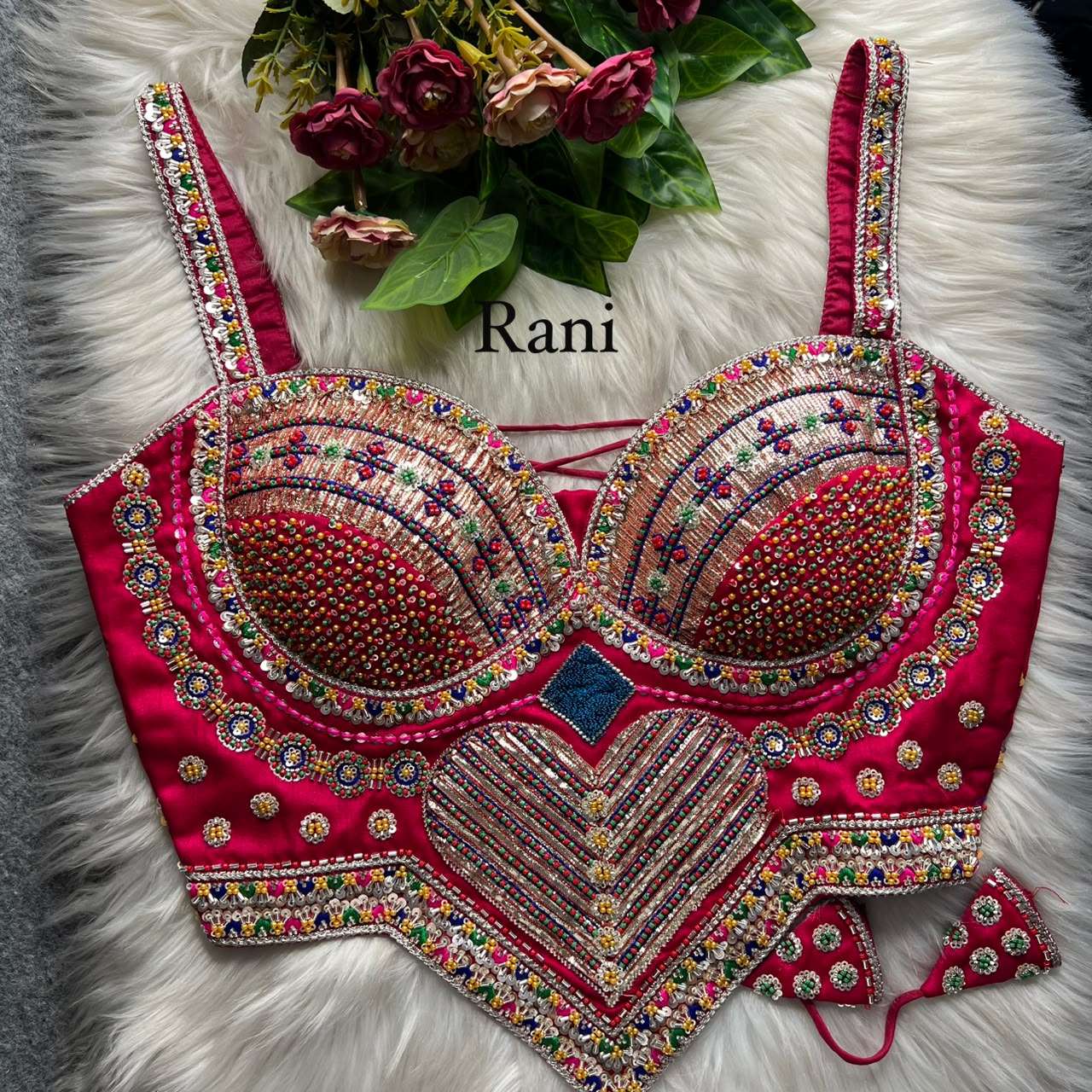 Heavy Corset Style Italian Silk Fabric With Tricot Fuising On Blouse Reseller in surat